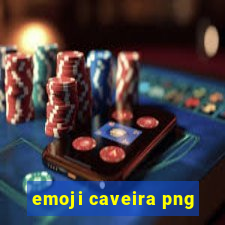 emoji caveira png